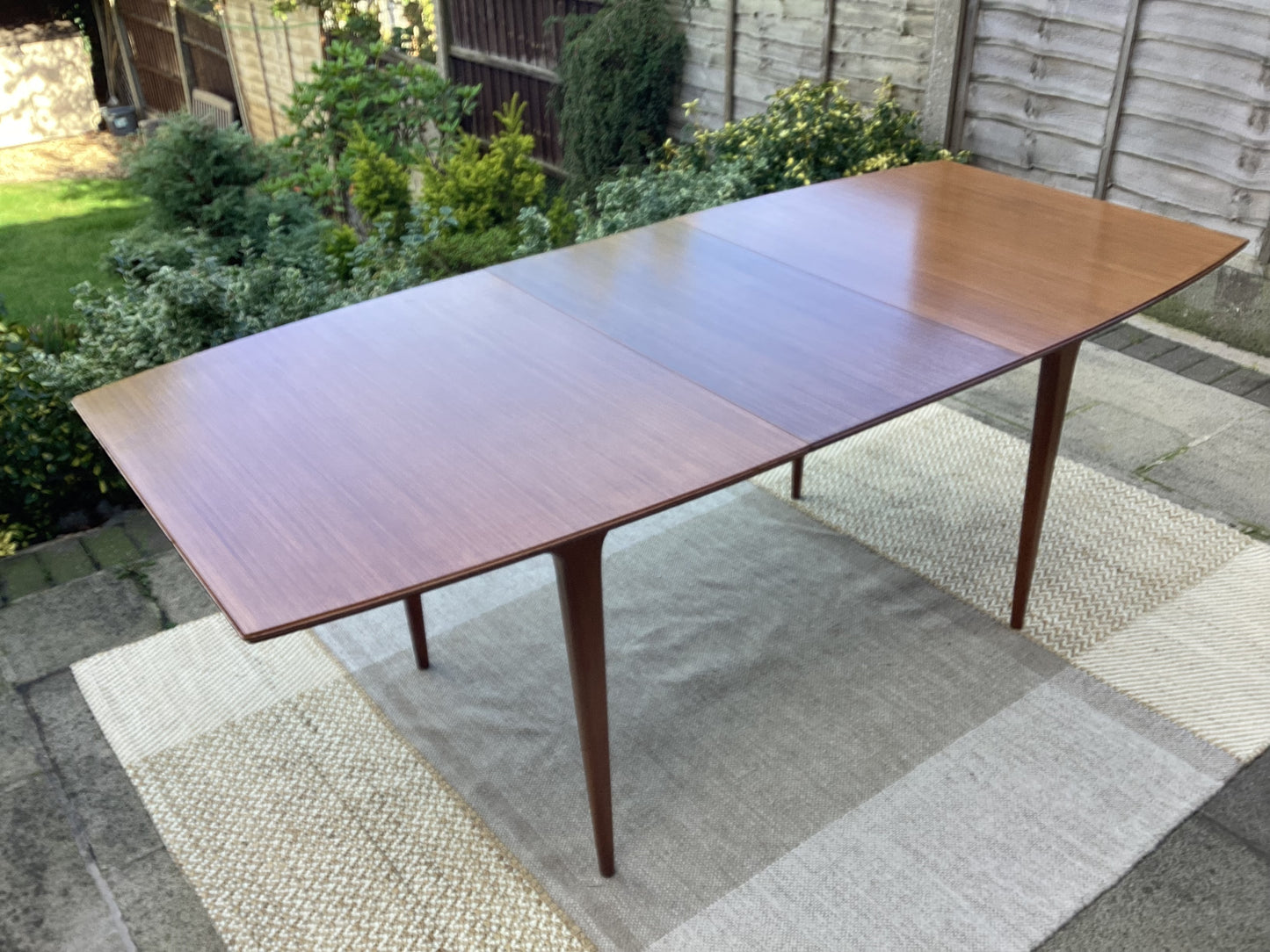 McIntosh Mid Century Teak Extending Dining Table With 6 McIntosh Dining Chairs