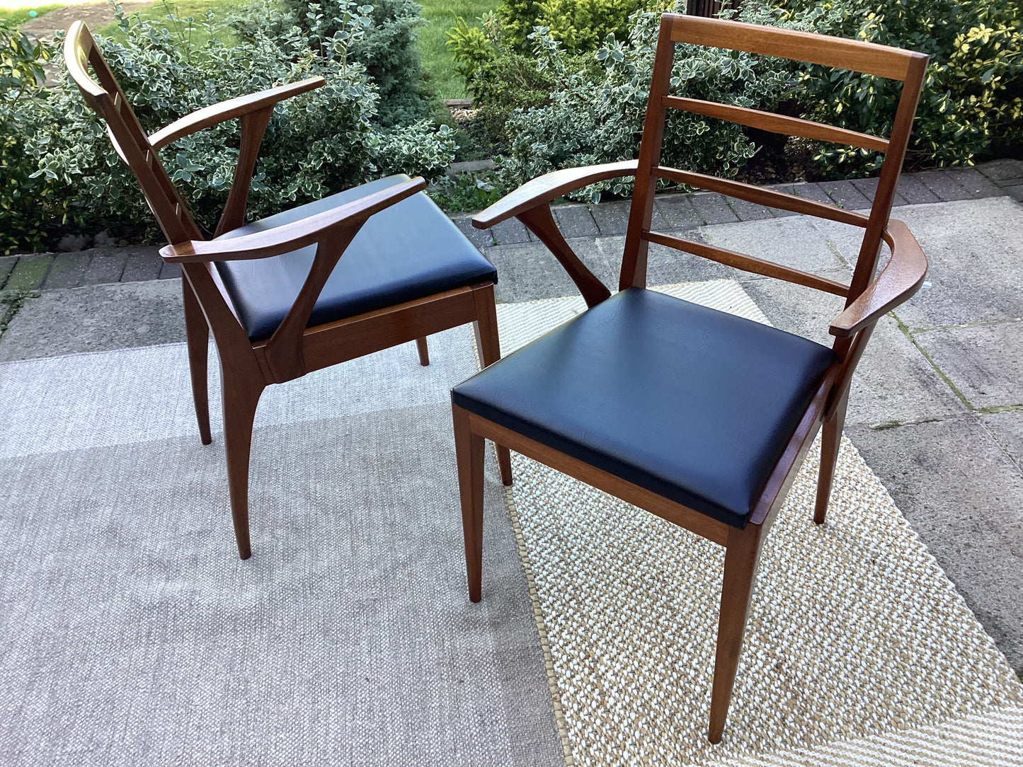 McIntosh Mid Century Teak Extending Dining Table With 6 McIntosh Dining Chairs