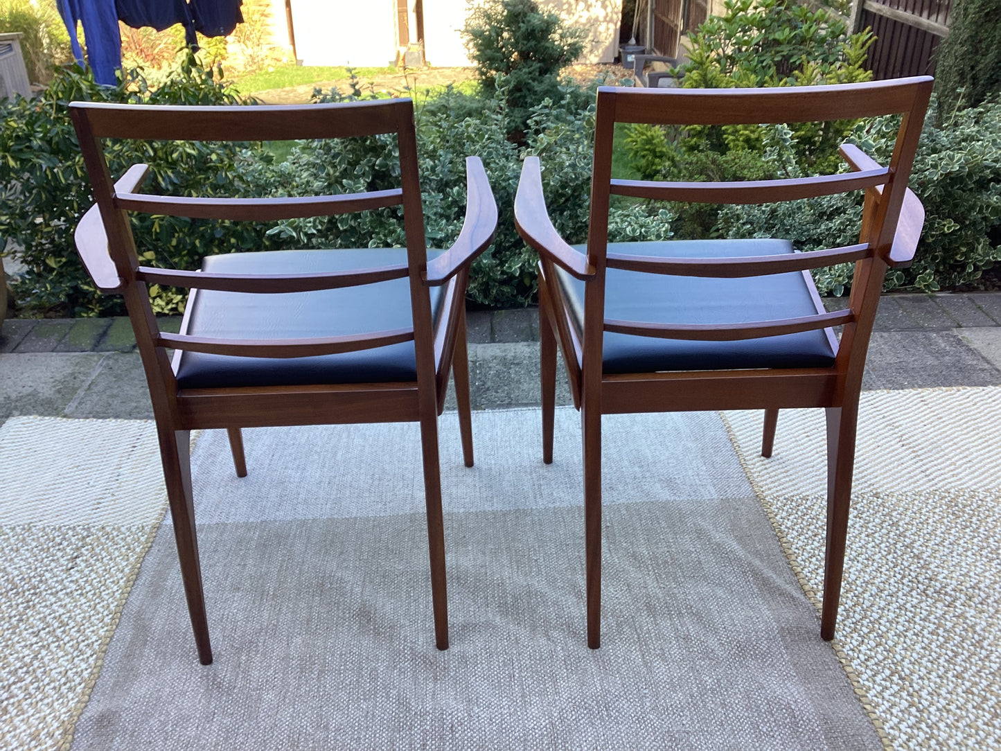 McIntosh Mid Century Teak Extending Dining Table With 6 McIntosh Dining Chairs